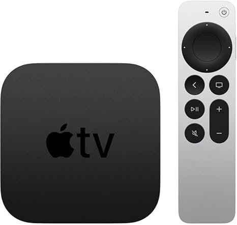 Apple 2021 Apple TV 4K 64GB - Black (2nd Generation) (Renewed)