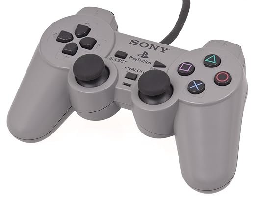 Sony Playstation DualShock Controller - Gray (Renewed)